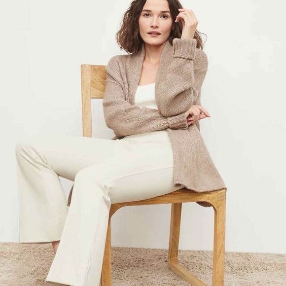 M.M La Fleur The Frederick Cardigan Yak Baby Alpaca Size M/L - Picture 11 of 15